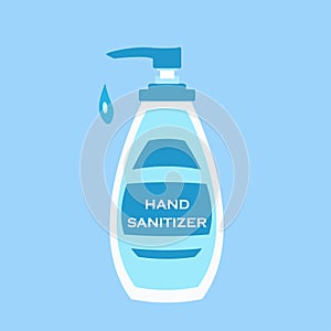 Hand sanitizer bottle vector,for Washing hands,illustration of sanitation