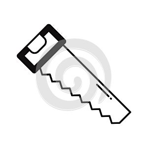 hand sawVector Icon which can easily modify or edit