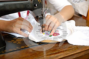Hand sewing