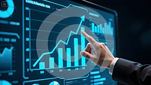 Strategic Growth: Business Analysis on a Digital Interface