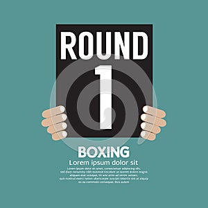Hand Show Boxing Ring Board