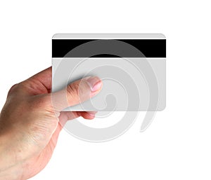 Hand Showing Credit Card