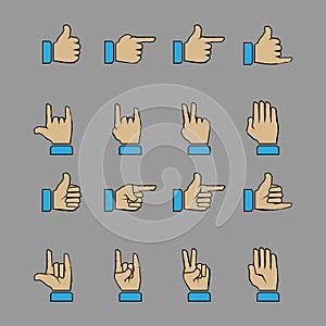Hand gestures