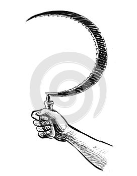 Hand and sickle