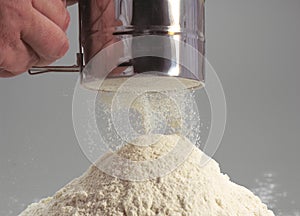 Hand and Sifted Flour