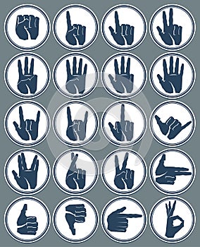 Hand signs