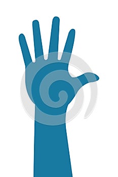 hand silhoutte icon