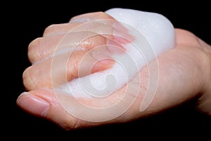 Hand and soap foam