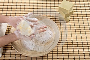 Hand spa beauty treatment