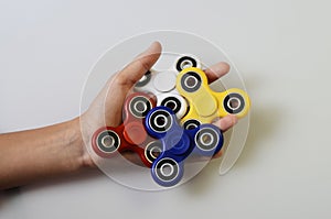 Hand spinner, fidgeting hand toy