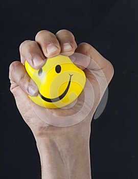 Hand Squeezing Stress Ball