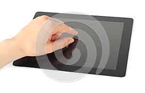 Hand toching tablet PC