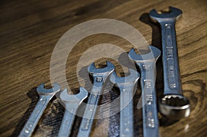 A set of wrench photo
