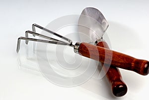 Hand tools close-up.