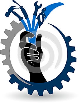 Hand tools logo