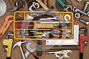 Hand tools and toolbox