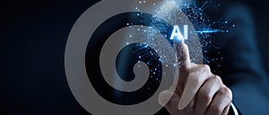 AI Interaction: Futuristic Technology