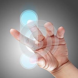 Hand and Touchscreen Technology