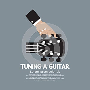 Hand Tuning a Guitar