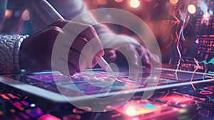 The Digital Drawing Tablet.AI generated image