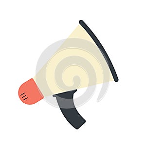 Hand voting ballot box icon. Hand putting paper in the ballot box. Voting concept. Vector illustration. Election and