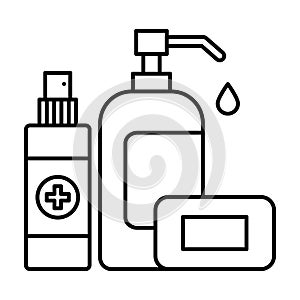 Hand Wash Flat Style vector icon which can easily modify or edit