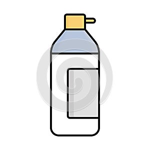 Hand wash Outline with Fill Color Vector icon which can easily modify or edit photo