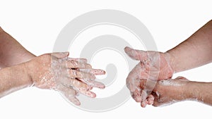 Hand washing as protection against viruses and bacteria