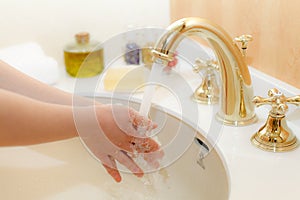 Hand washing, prevention of contagious diseases