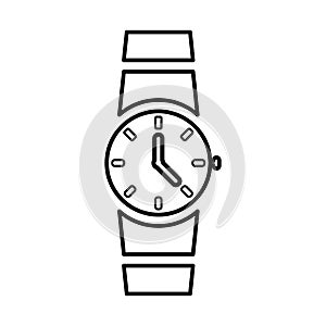 Hand Watch Icon in Line Style