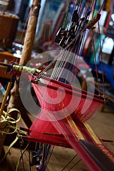 Hand Weaving Loom For Making Garments