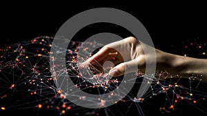 Hand in web of dynamic network design