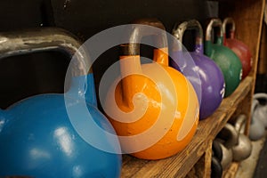 Old fashioned lifting weights