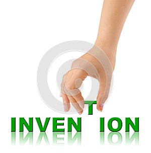 Hand and word Invention