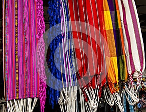 Hand woven hammocks from Ecuador photo