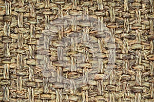 Hand Woven / Tied Rug Detail.