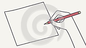 Hand Writing with Pen: Formal Documentation, vector design Generative AI