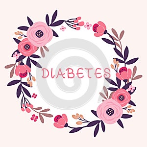 Hand writing sign Diabetes. Business overview any of various abnormal conditions characterized by excretion