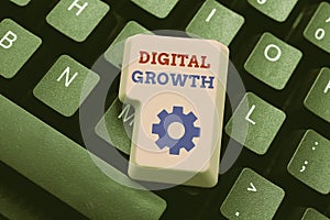 Ruka digitálne rast. obchod čoskoro priebeh z obchod pokrok rozvoj zdieľané videnie 