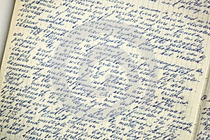 Hand-written medical text