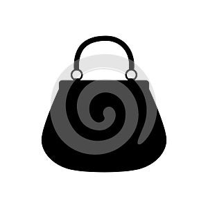 Handbag icon vector. purse ilustration sign. reticule symbol. bag logo. photo
