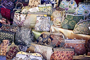 Handbags on Display