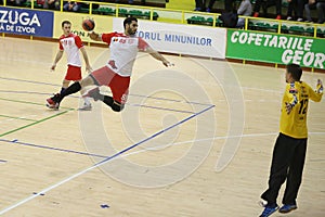 Handball attack