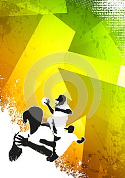 Handball background
