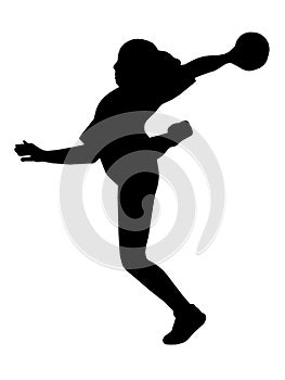 Handball silhouette