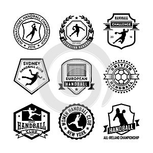 Handball Vector Icons 19