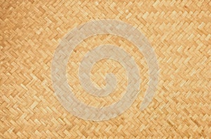 Handcraft natural woven bamboo texture background