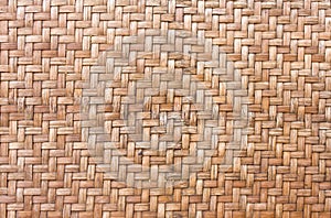Handcraft weave texture bambool wicker