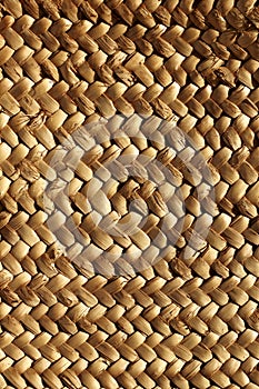 Handcraft weave texture natural vegetal fiber