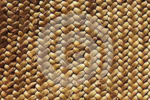 Handcraft weave texture natural vegetal fiber photo